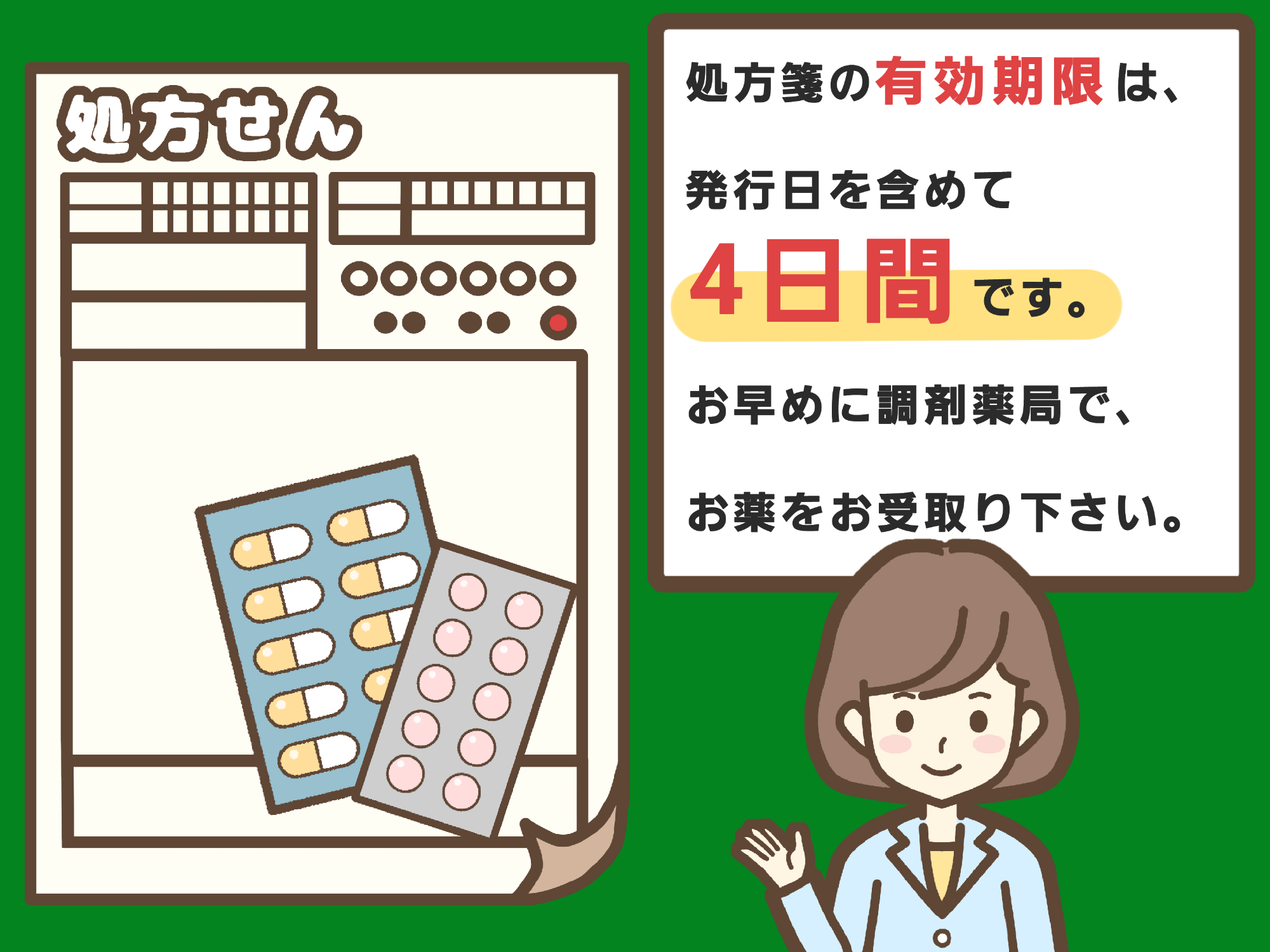 処方せん受付｜ヨシカワ｜菊名池薬局(妙蓮寺駅)｜滝の川薬局(神奈川駅)